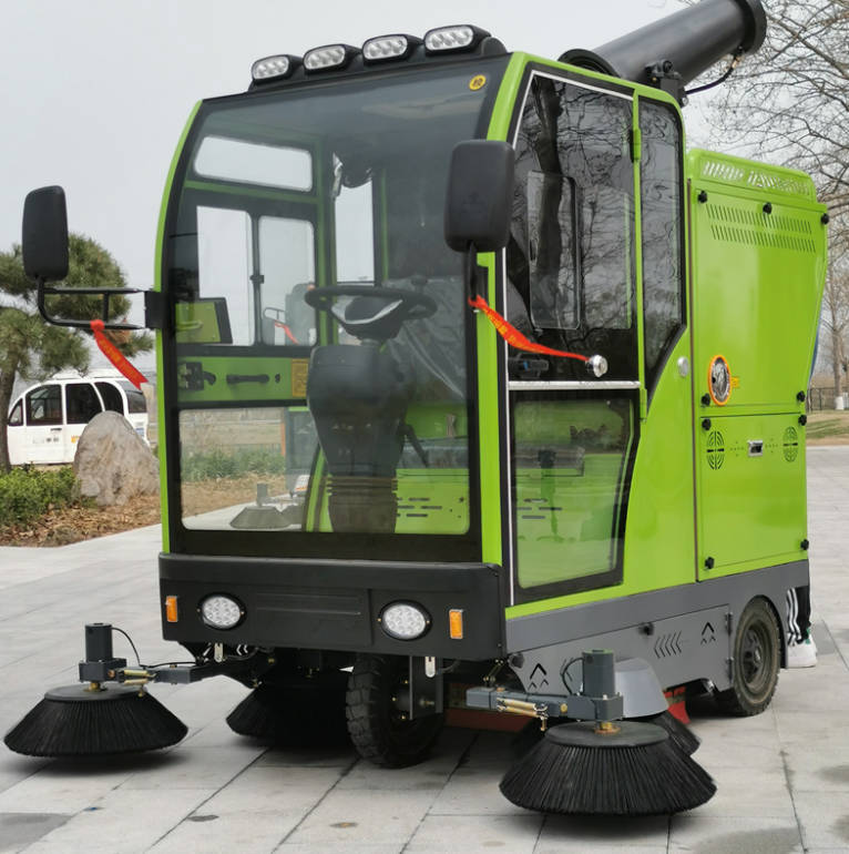 潮州道路清洁广泛应用电动环卫清扫车
